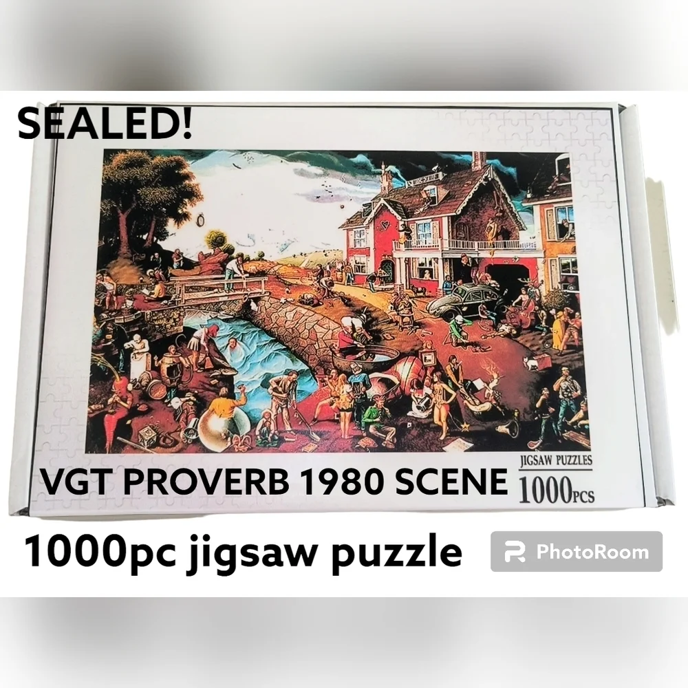 1000pc Vintage Altamont,NY Town Scene Jigsaw Puzzle NEW and SEALED BOX